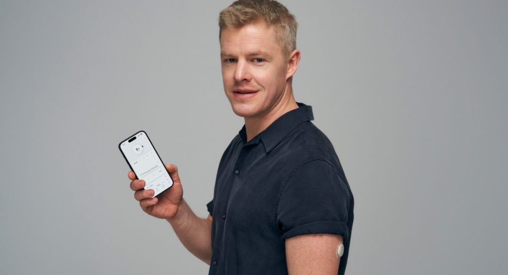 Priit Pius Dexcom ONE+ glükoosisensoriga