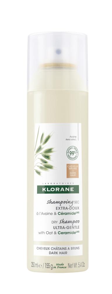 Klorane kuivšampoon tumedatele juustele (150 ml)