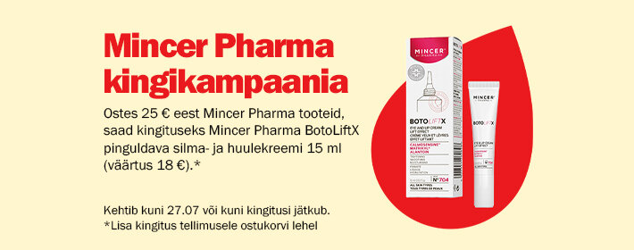 Mincer Pharma kingikampaania