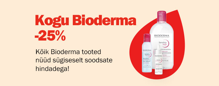Bioderma kogu bränd -25%