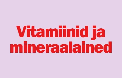 Vitamiinid ja mineraalained