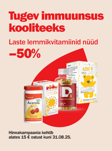 Laste lemmikvitamiinid -50%