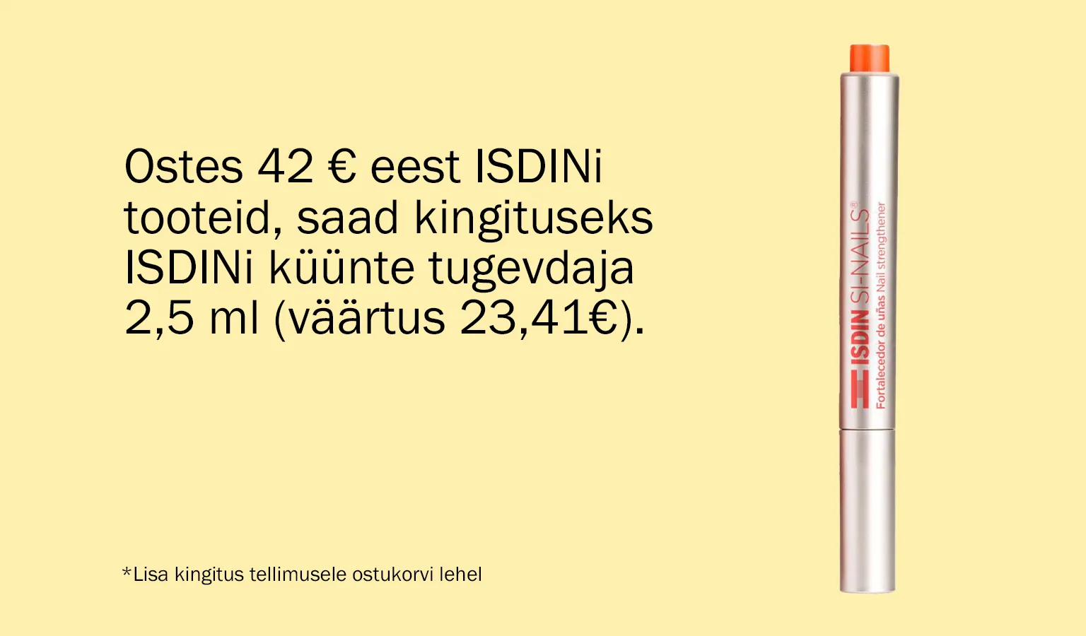 ISDIN kingikampaania