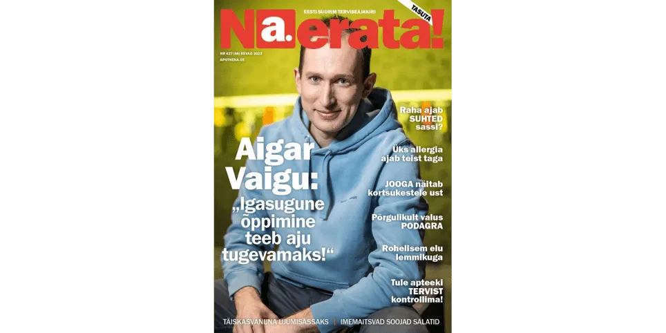 Ilmunud on terviseajakirja Naerata! kevadnumber