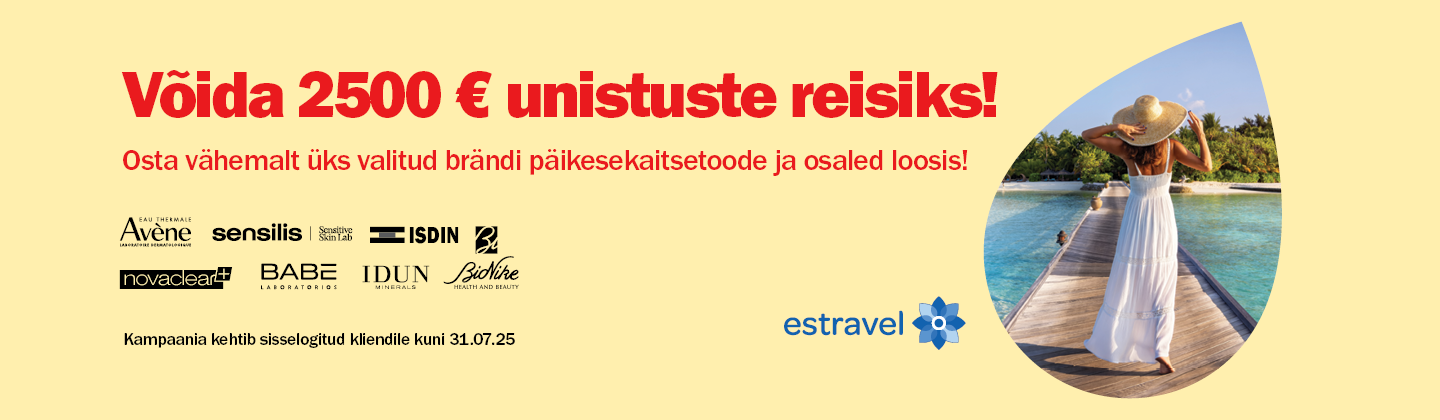 Osta päikesetooteid ning võida 2500 € unistuste reisiks!