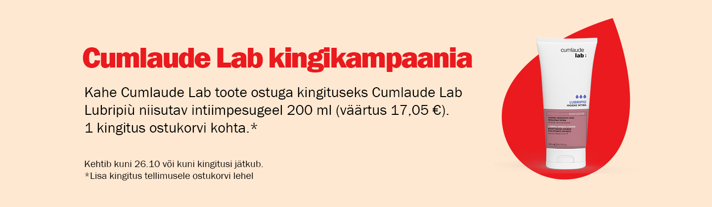 Cumlaude Lab kingikampaania