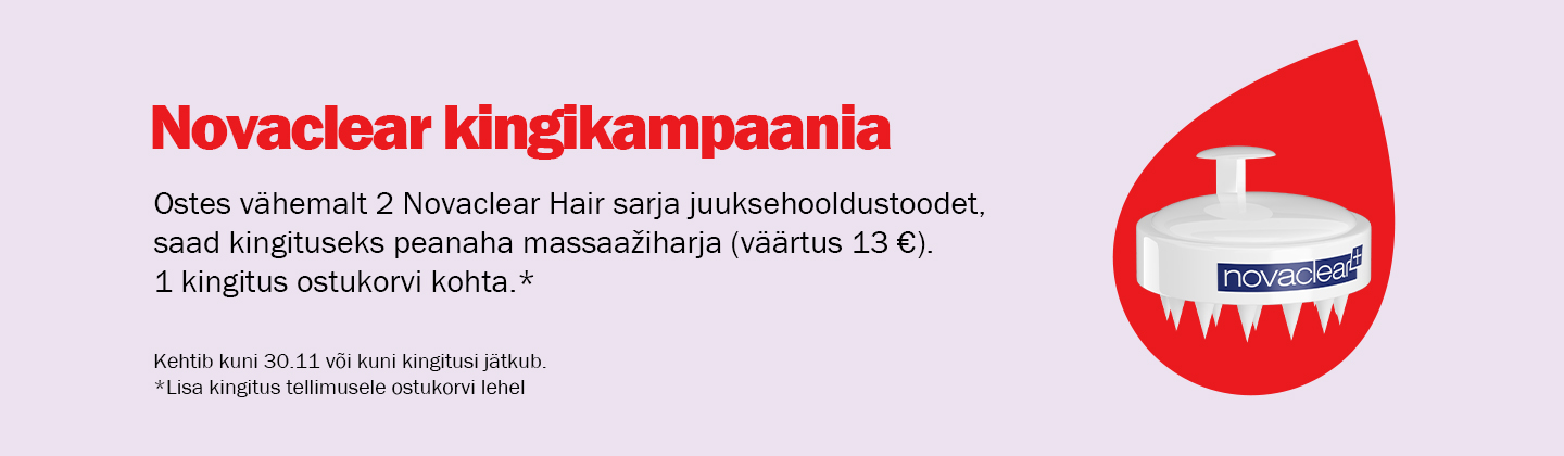 Novaclear Hair kingikampaania