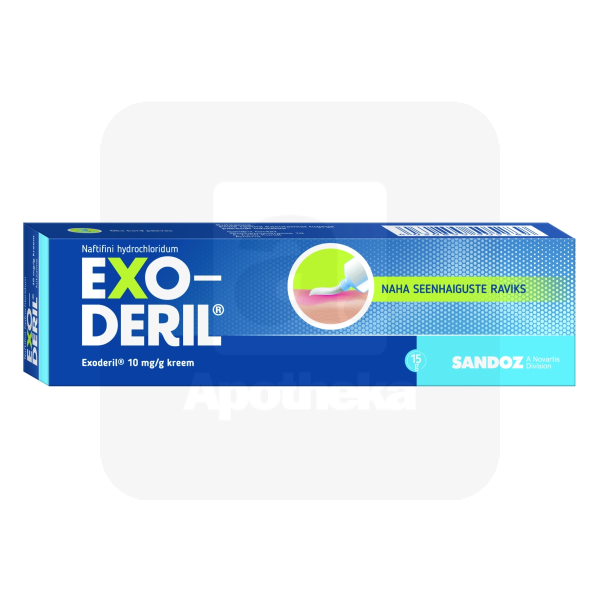 EXODERIL KREEM 1% 15G
