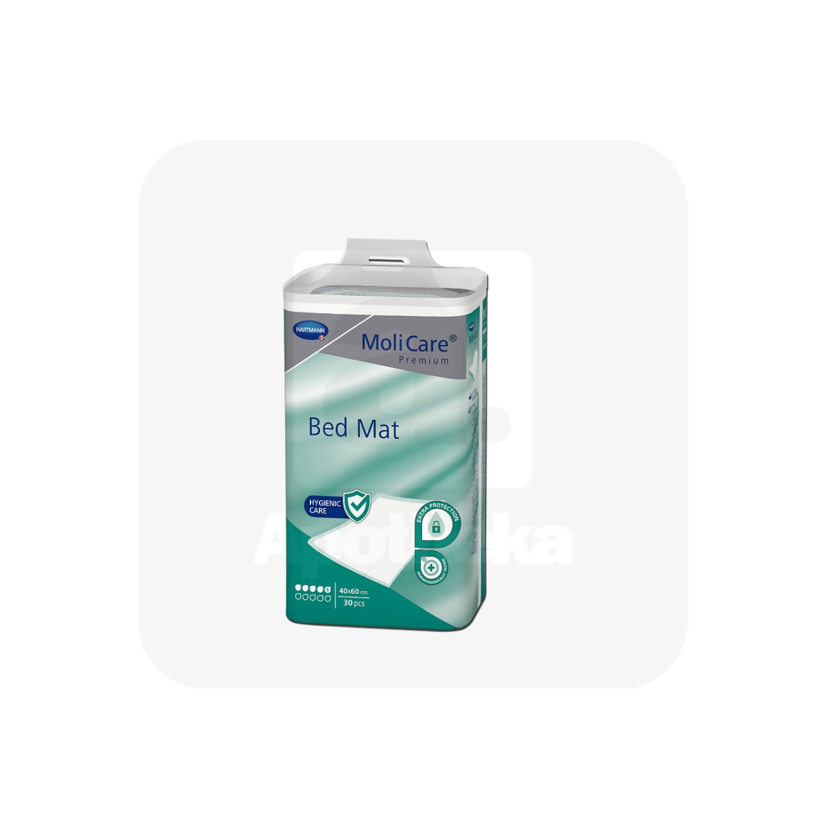 MOLICARE BED MAT 5 TILKA 40X60CM N30 - Tootepilt