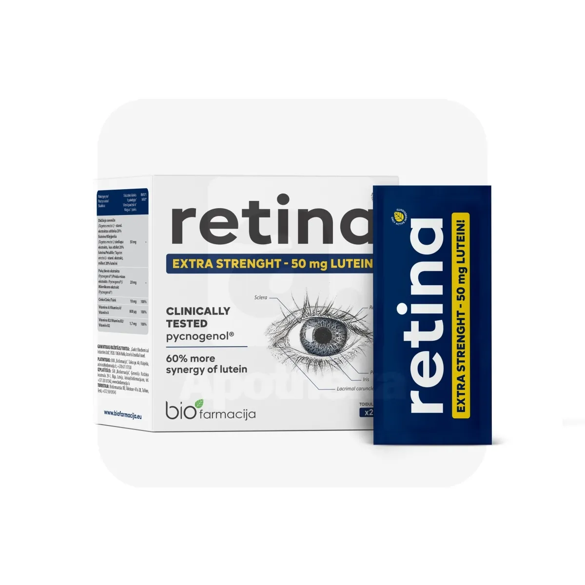 RETINA PULBER N28 - Tootepilt