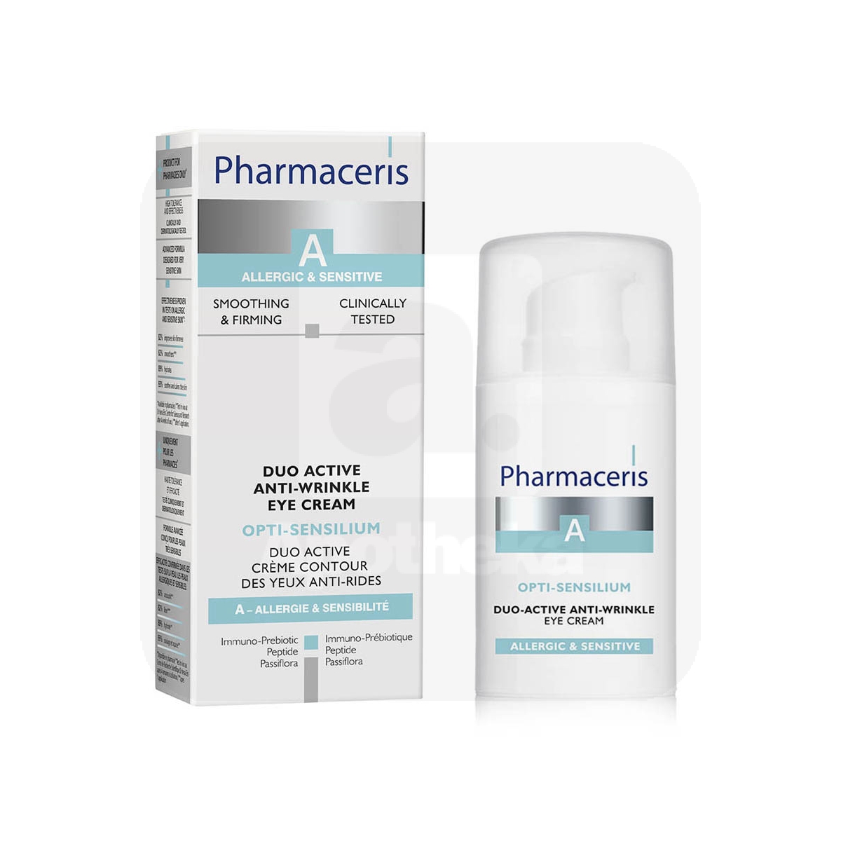 PHARMACERIS A OPTI-SENSILIUM DUO-ACTIV SILMAKREEM SPF10 15ML - Tootepilt 1
