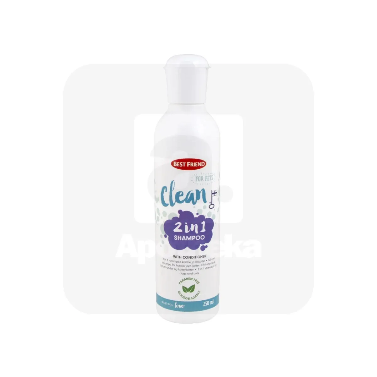 BF Gear 2in1 koera šampoon 250 ml - Tootepilt