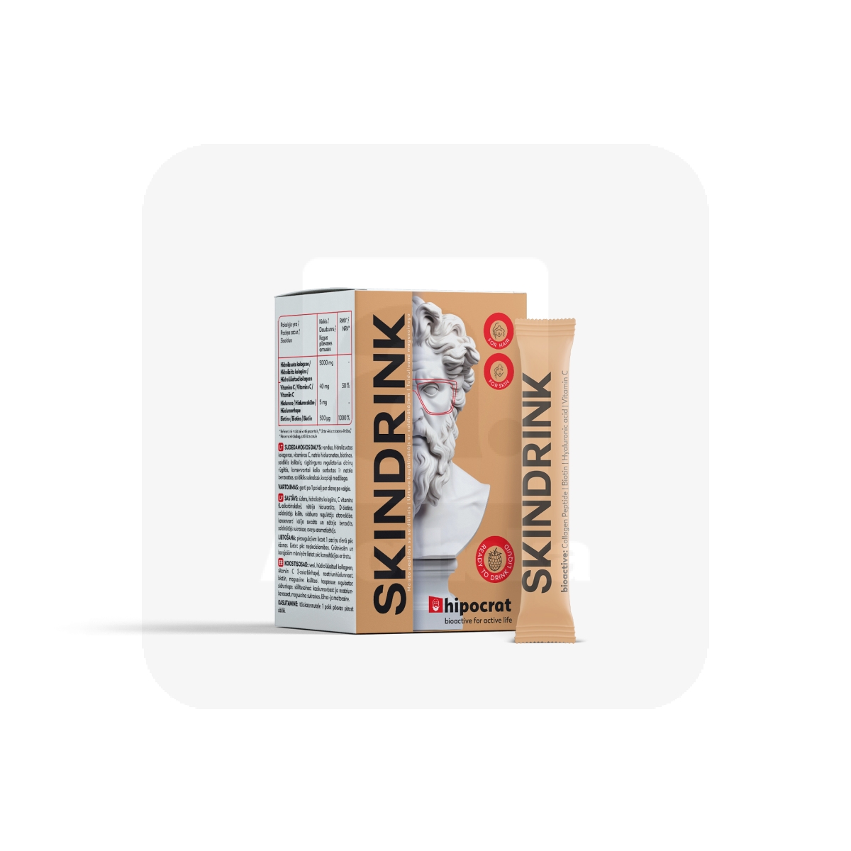HIPOCRAT SKINDRINK N14 UUS - Tootepilt