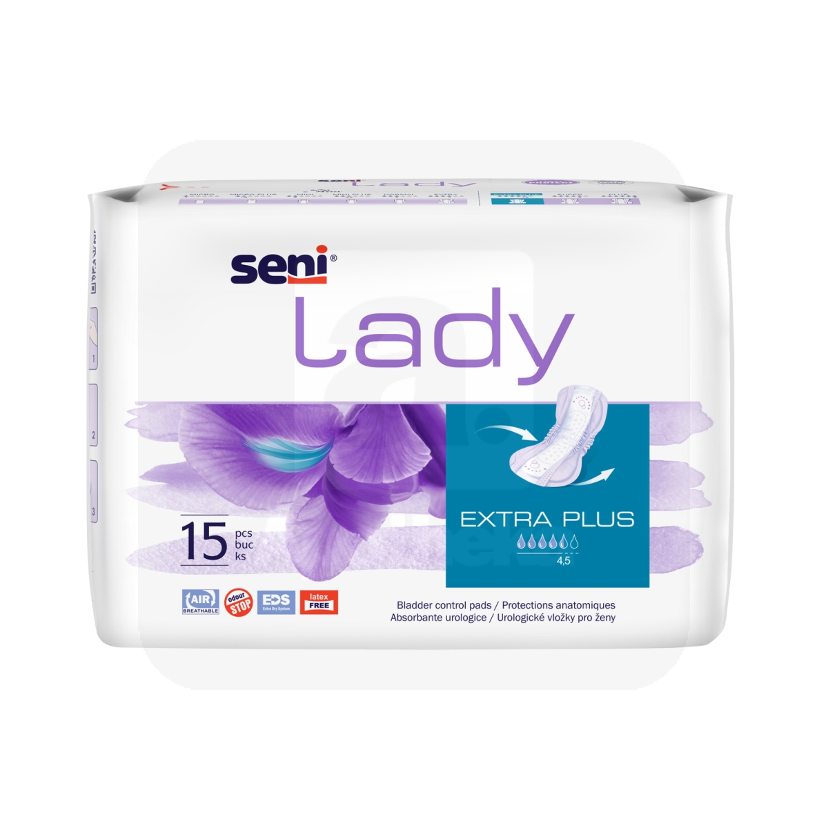 SENI LADY EXTRA PLUS URIINIPIDAM. SIDEMED 590ML N15 - Tootepilt