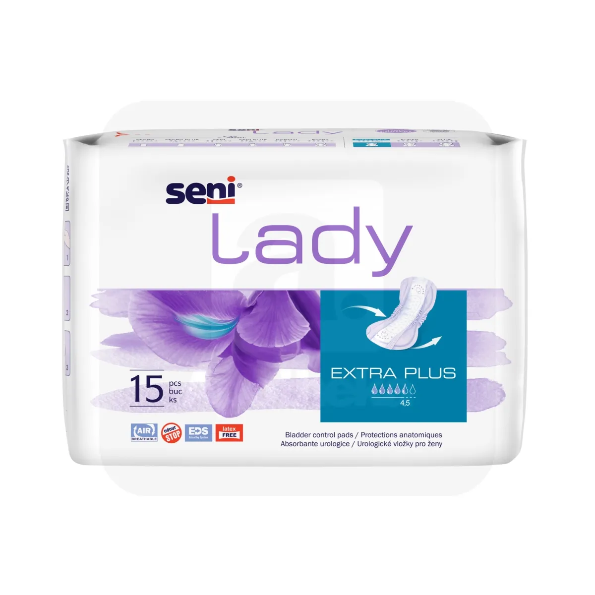 SENI LADY EXTRA PLUS URIINIPIDAM. SIDEMED 590ML N15 - Tootepilt