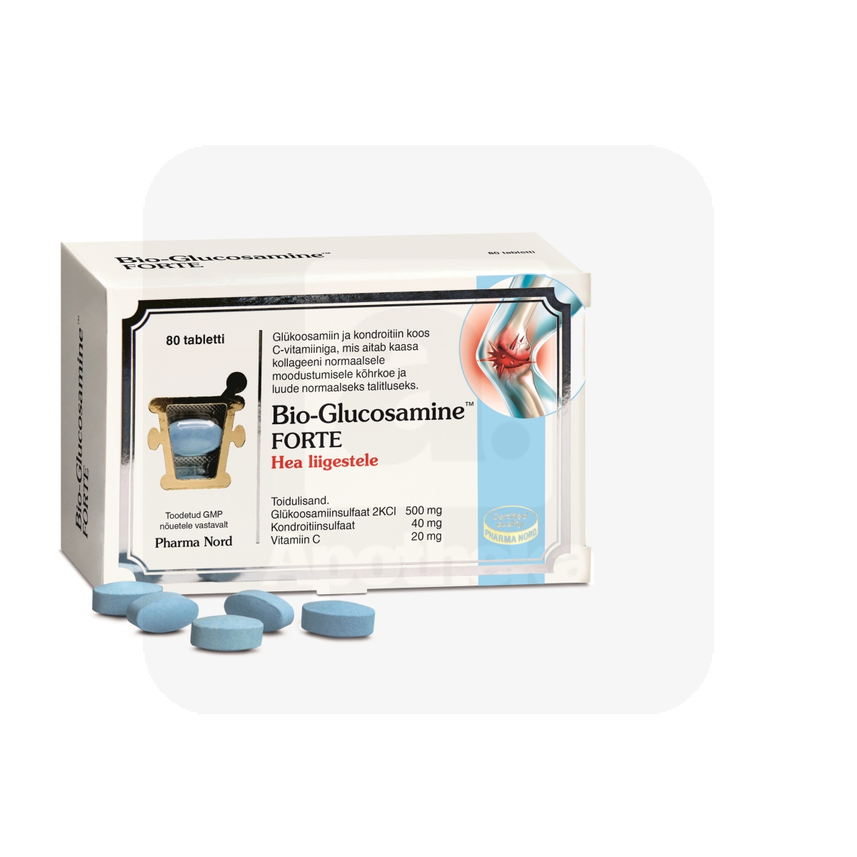 BIO-GLUCOSAMINE FORTE TBL N80 - Tootepilt