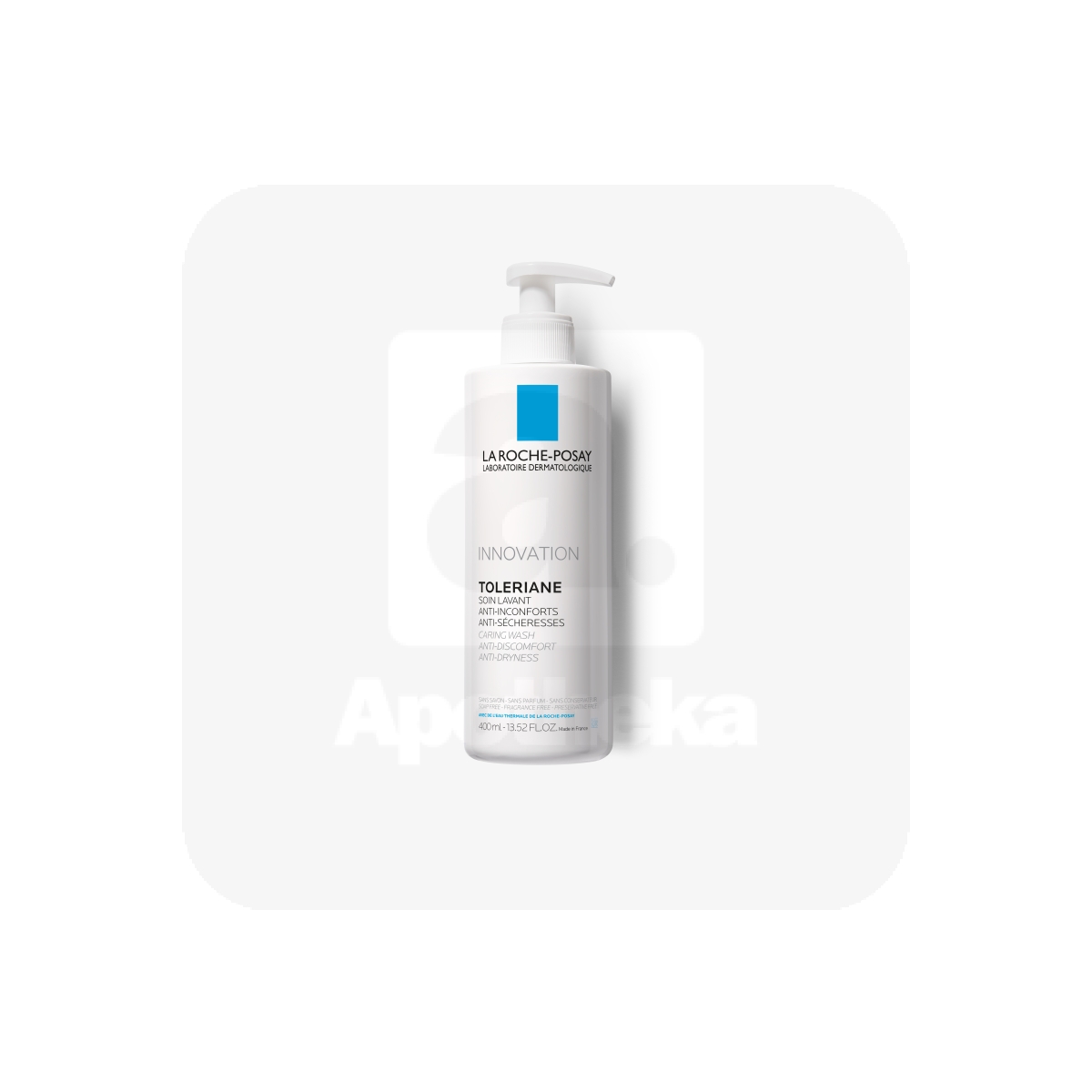 LA ROCHE-POSAY TOLERIANE HOOLDAV NÄOPESUKREEM 400ML - Tootepilt