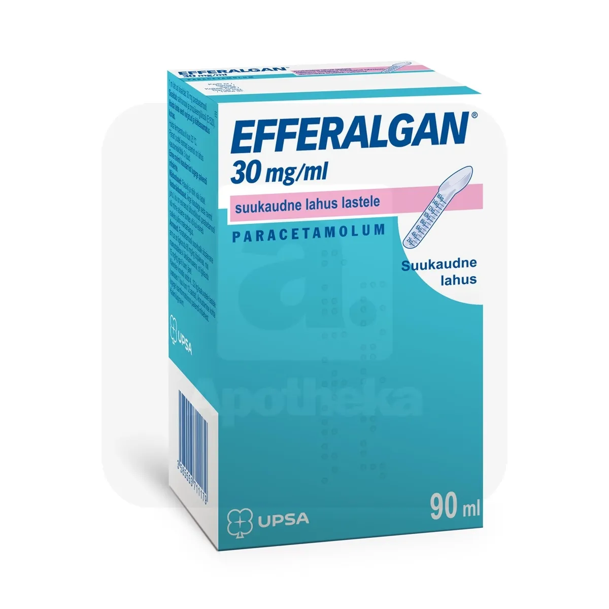 EFFERALGAN SUUKAUDNE LAHUS 30MG/ML 90ML - Tootepilt
