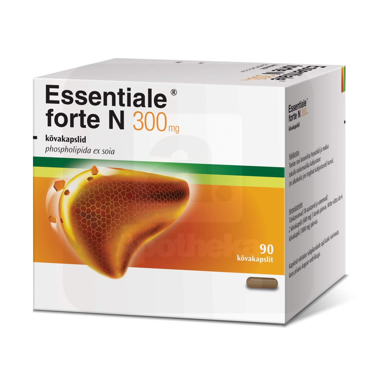 ESSENTIALE FORTE N CAPS 300MG N90 - Tootepilt