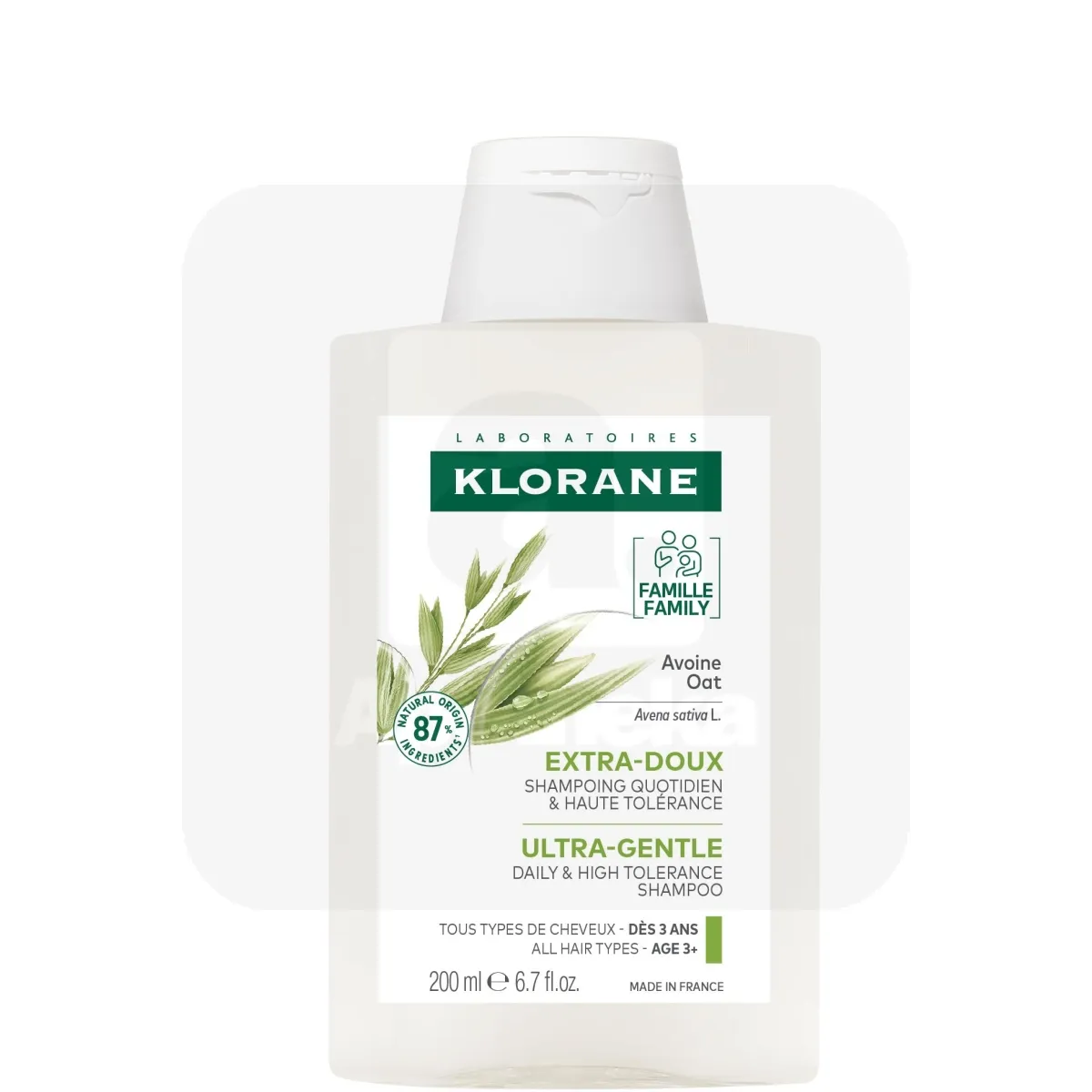 KLORANE SHAMPOON KAERAEKSTRAKTIGA 200ML - Tootepilt