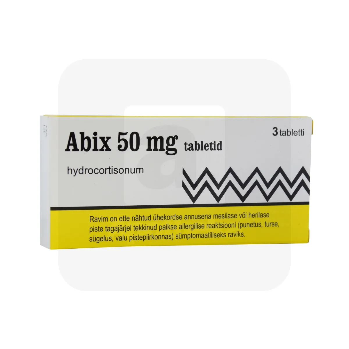 ABIX TBL 50MG N3 - Tootepilt