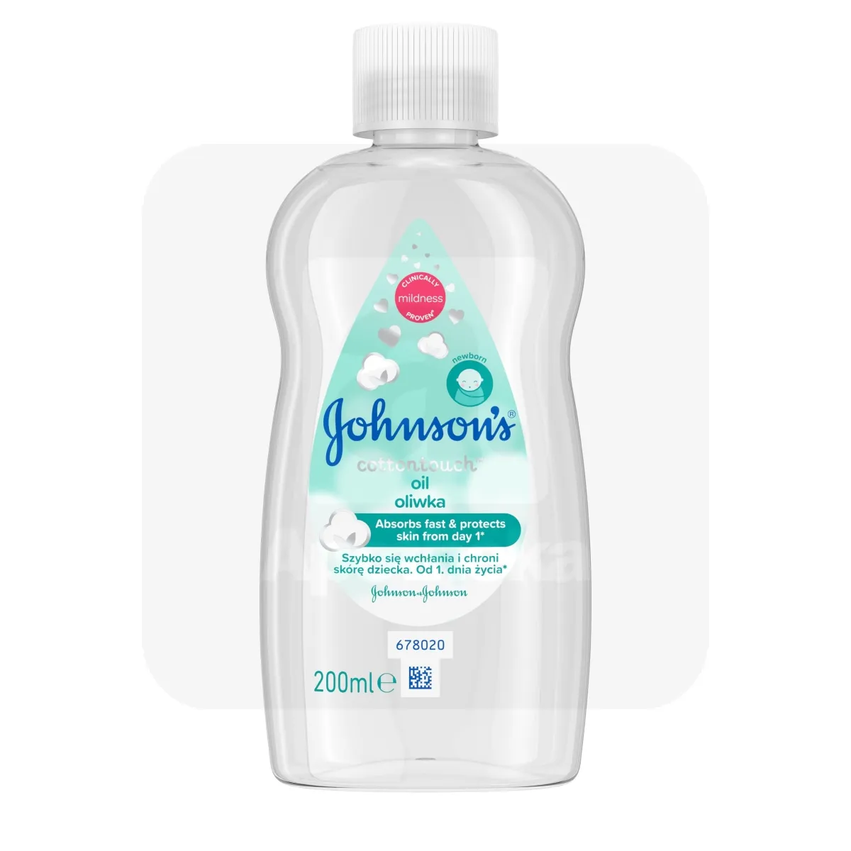 JOHNSON'S COTTONTOUCH ÕLI 200ML - Tootepilt