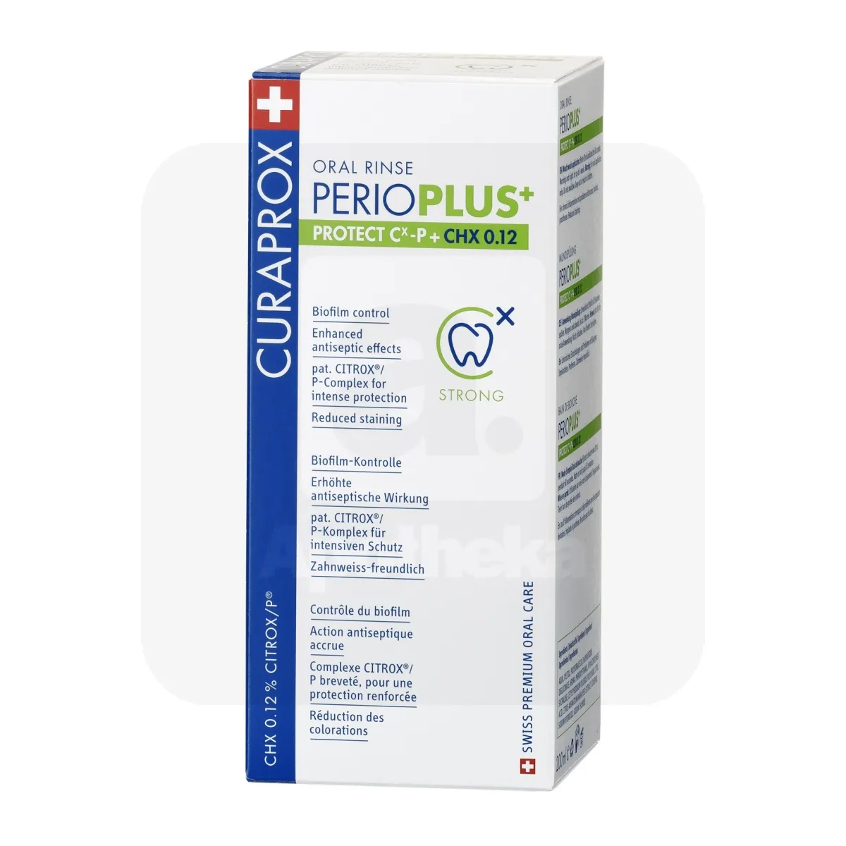 CURAPROX SUUVESI 0,12% CHX PERIO PLUS PROTECT 200ML - Tootepilt