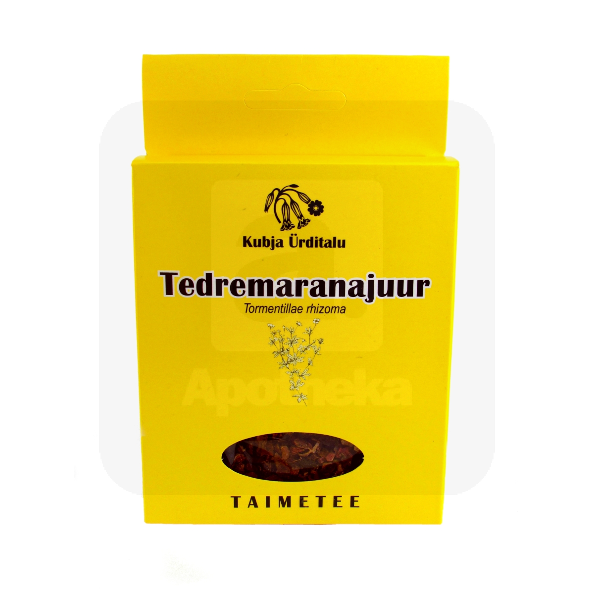 TEDREMARANAJUUR (TORMENTILLAE RHIZOMA) 30G (KARP) - Tootepilt