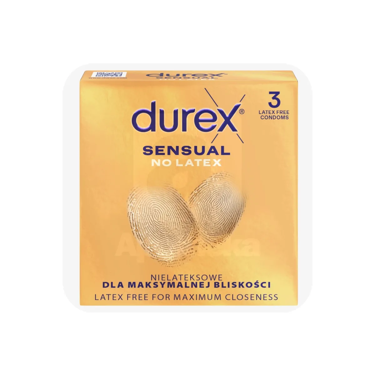 DUREX KONDOOMID SENSUAL NO LATEX N3 - Tootepilt
