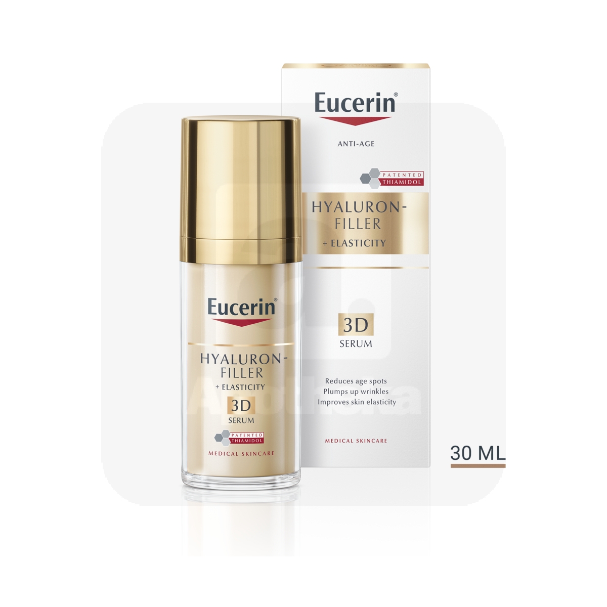EUCERIN HYALURON FILLER+ELASTICITY 3D SEERUM 30ML - Tootepilt