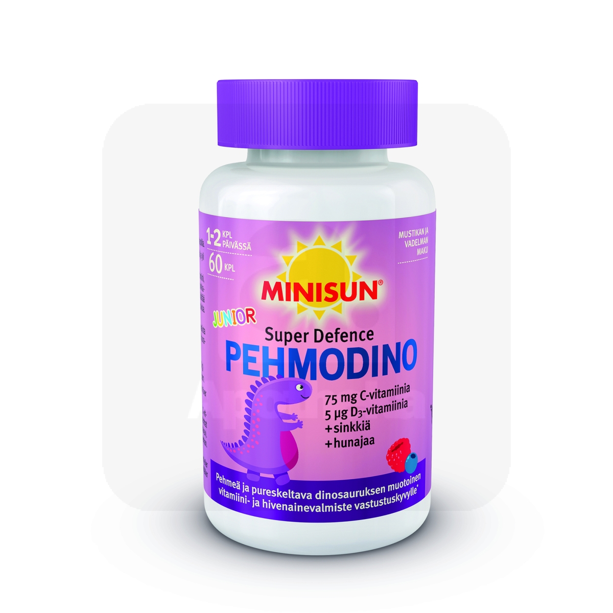 MINISUN JUNIOR PEHMODINO KUMMIKOMMID N60