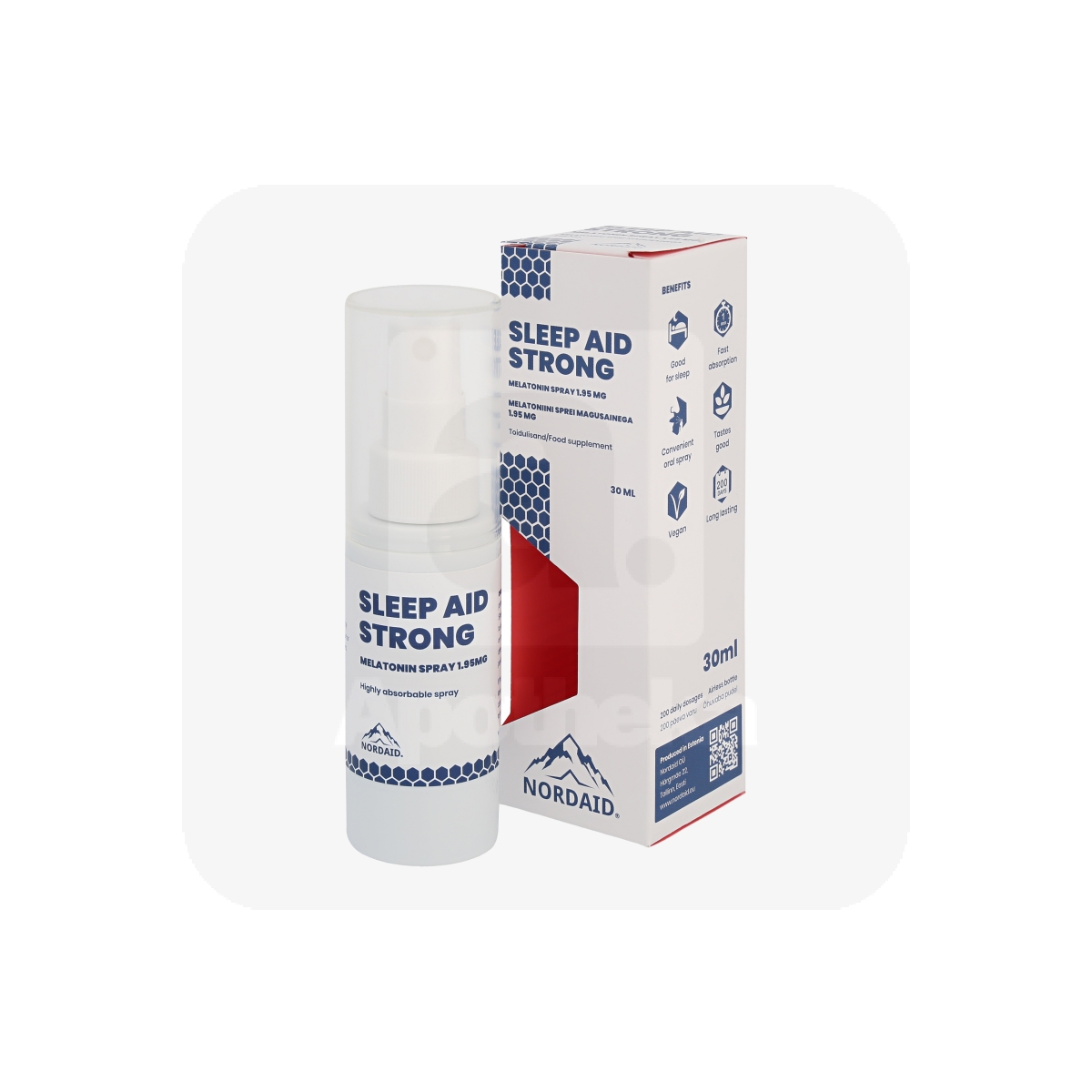 SLEEP AID STRONG MELATONIIN 1,95MG 30ML