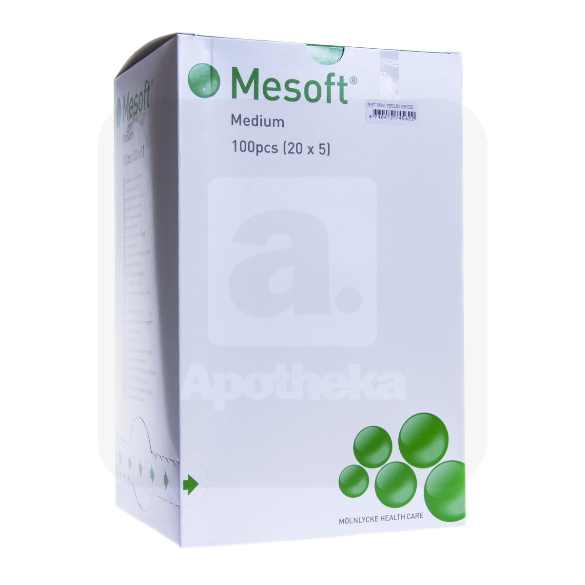 MESOFT TUPSUD STERIILSED KESKMISED N5X20