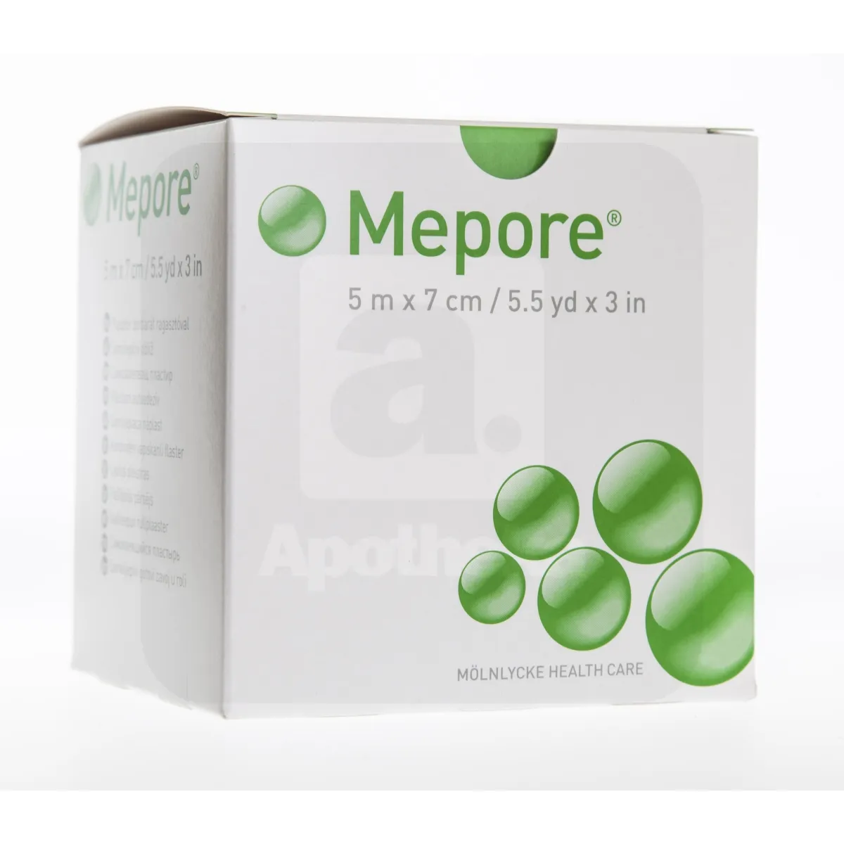 MEPORE RULLPLAASTER HAAVATAMPOONIGA 5MX7CM - Tootepilt