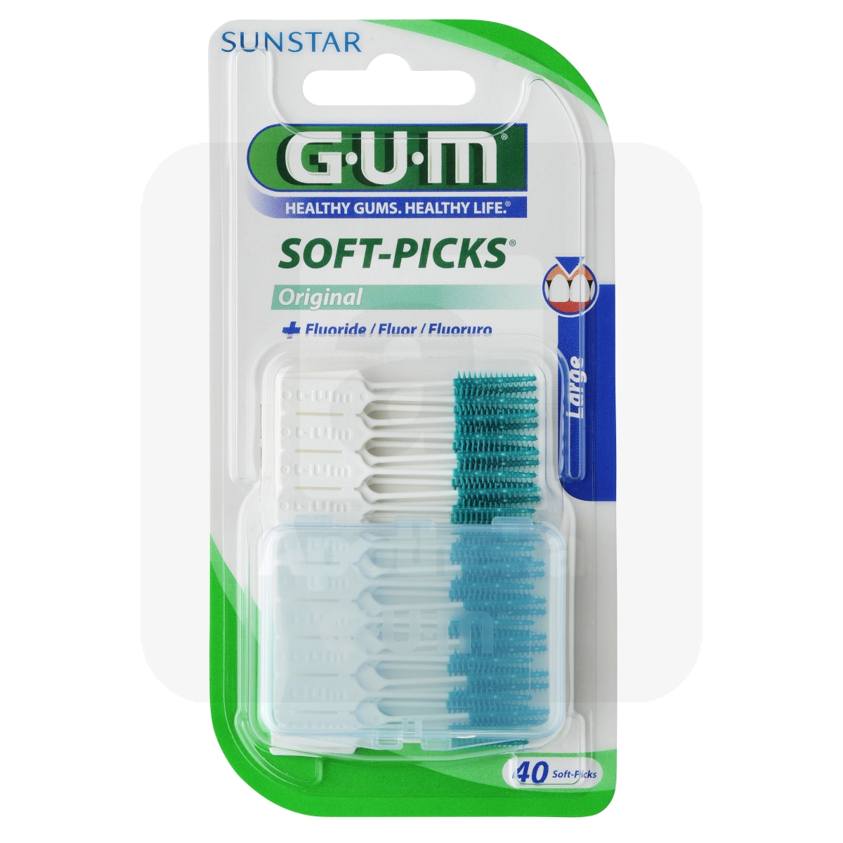 GUM HAMBAVAHEHARI SOFT-PICKS ORIGINAL LARGE N40