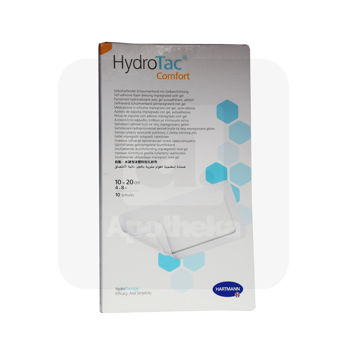 HYDROTAC COMFORT HAAVASIDE 10X20CM N10 - Tootepilt