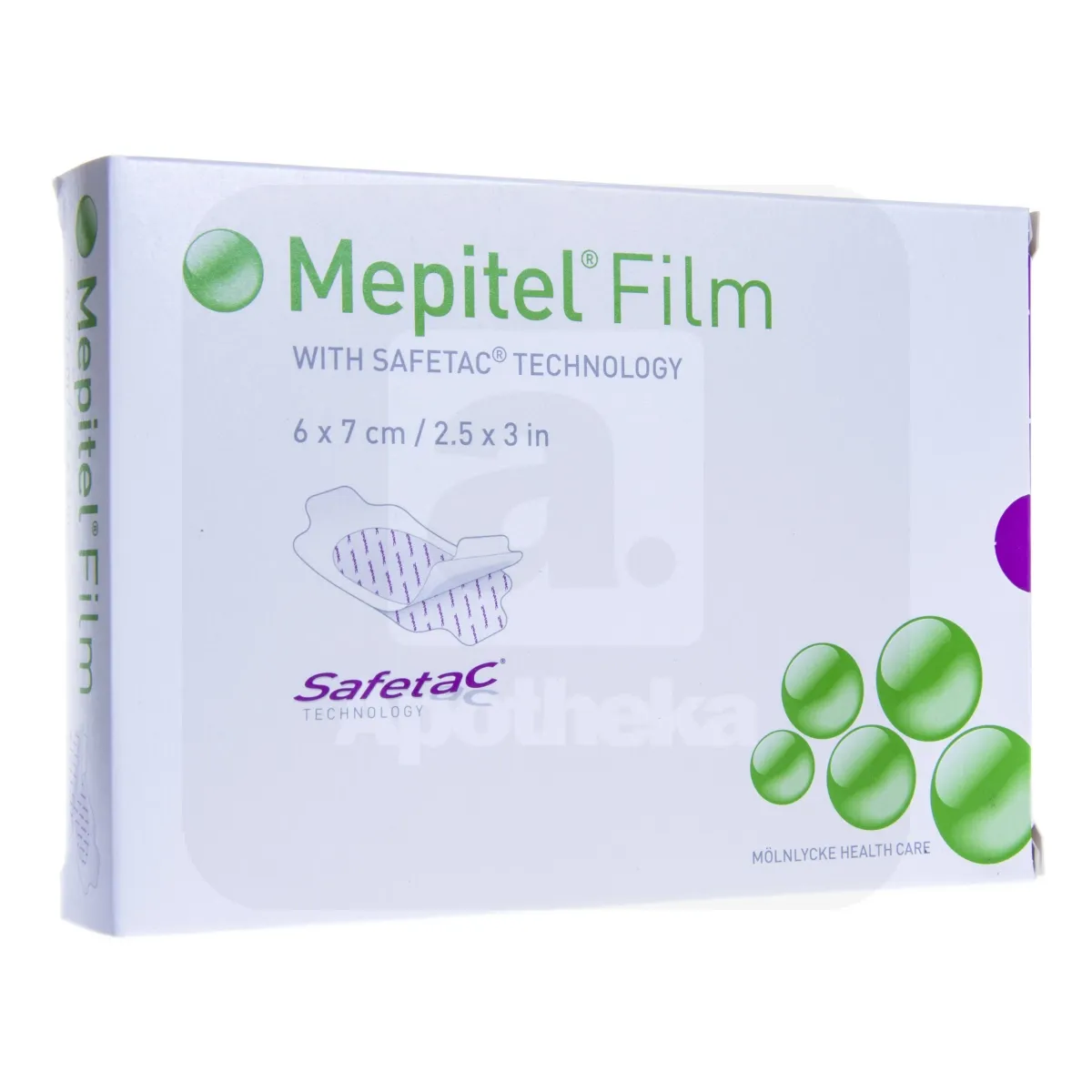 MEPITEL FILM HAAVAKILE STERIILNE 6X7CM N10 - Tootepilt