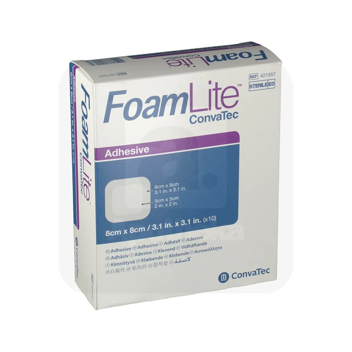 FOAMLITE CONVATEC VAHTPLAASTER 8X8CM N10 - Tootepilt