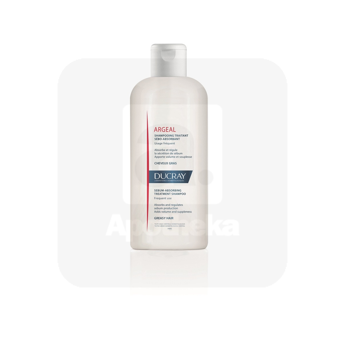 DUCRAY ARGEAL SHAMPOON RASUSTELE JUUSTELE 200ML