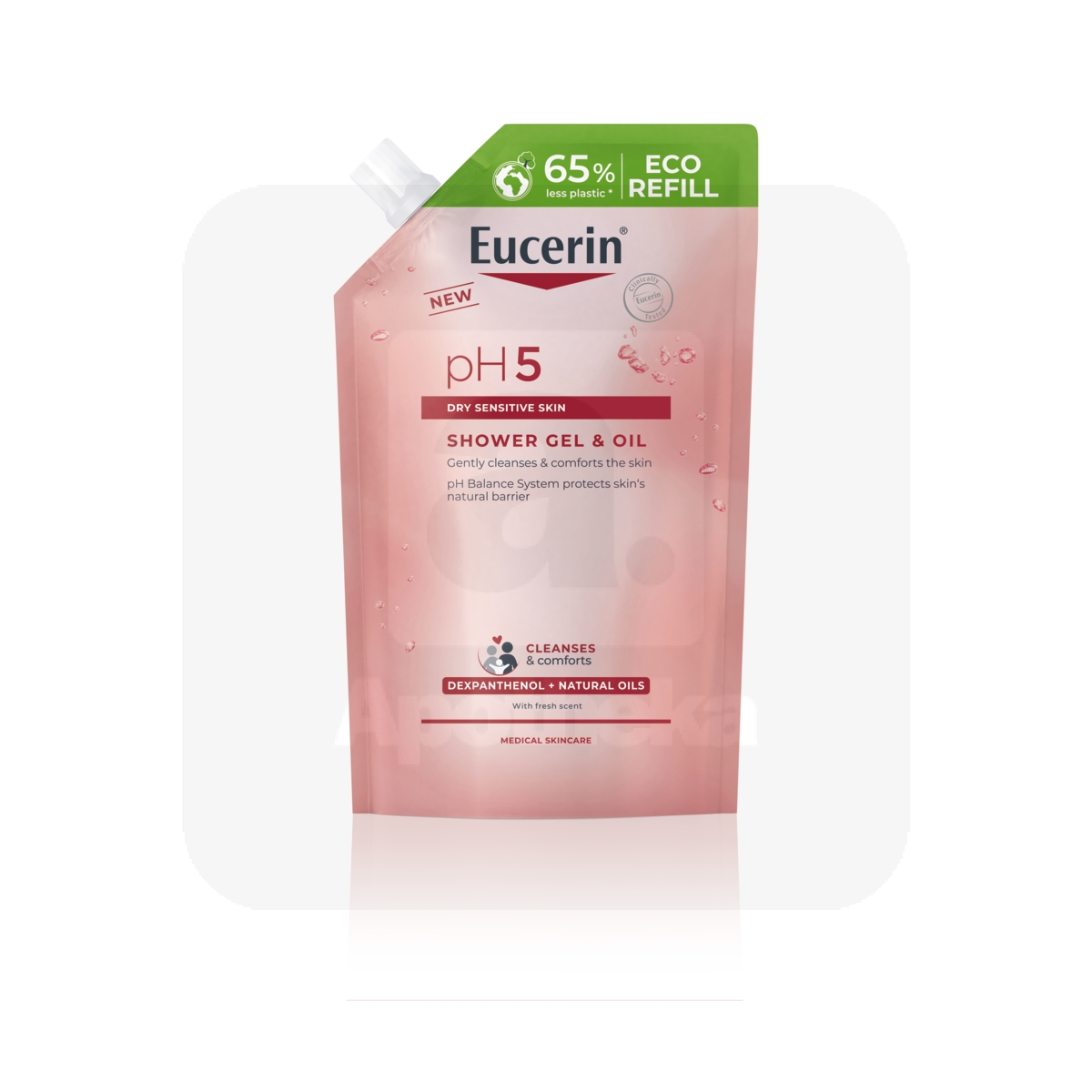 EUCERIN PH-5 DUSHIGEEL-ÕLI TÄITEPAKEND 400ML - Tootepilt