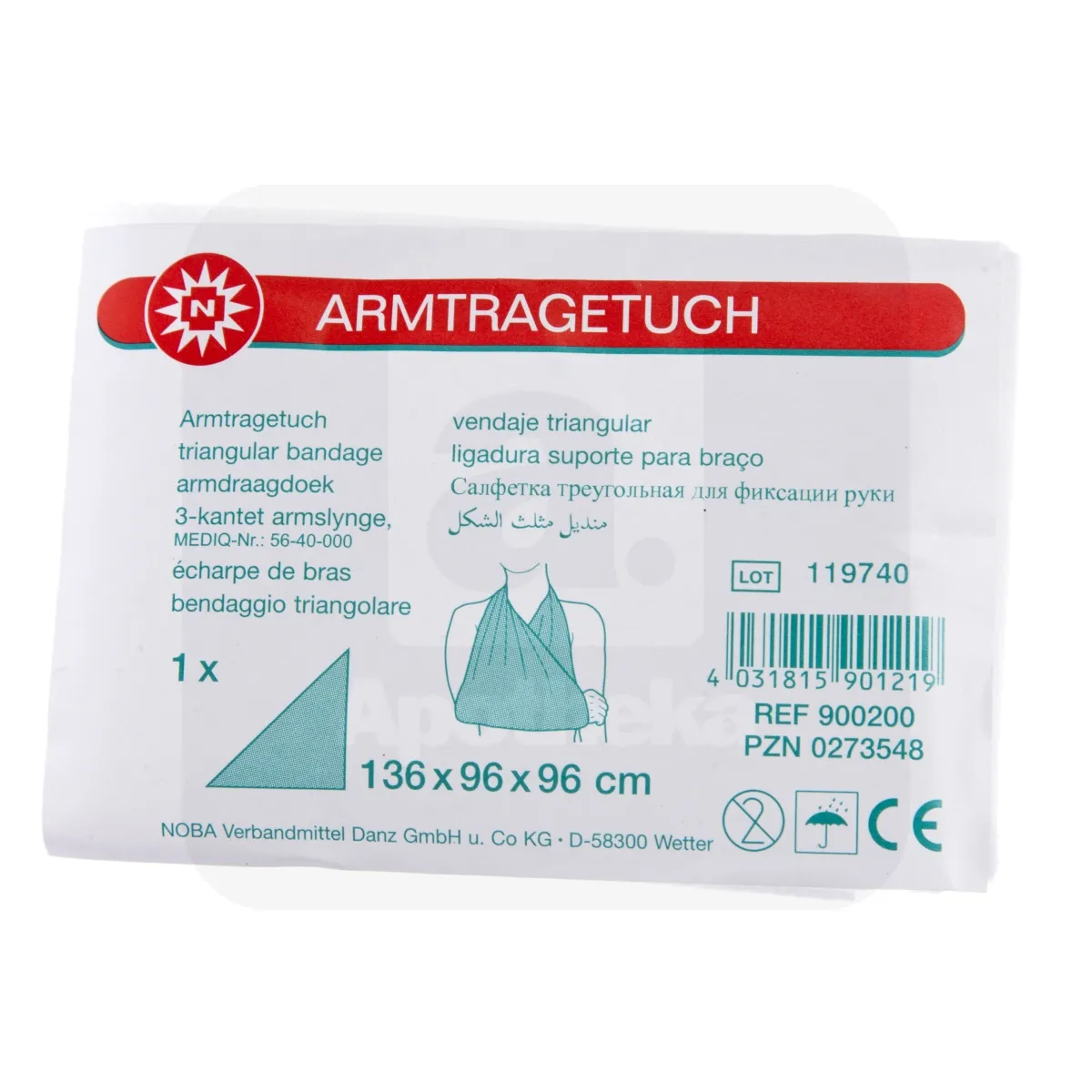 KOLMNURKRÄTIK TSELLUVILLAST 96X96X136CM (NOBA) - Tootepilt