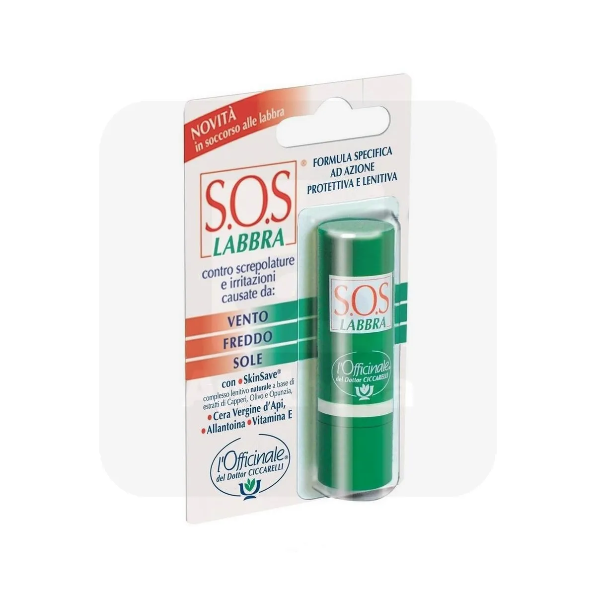 CICCARELLI SOS HUULEPALSAM 5,5ML - Tootepilt