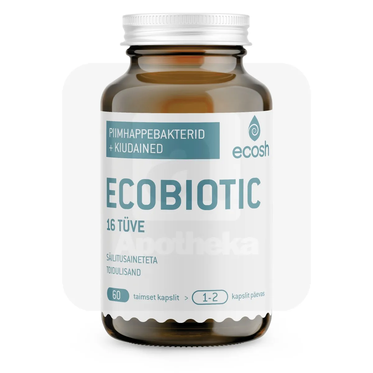 ECOSH ECOBIOTIC 16 TÜVE KAPSLID N60 - Tootepilt