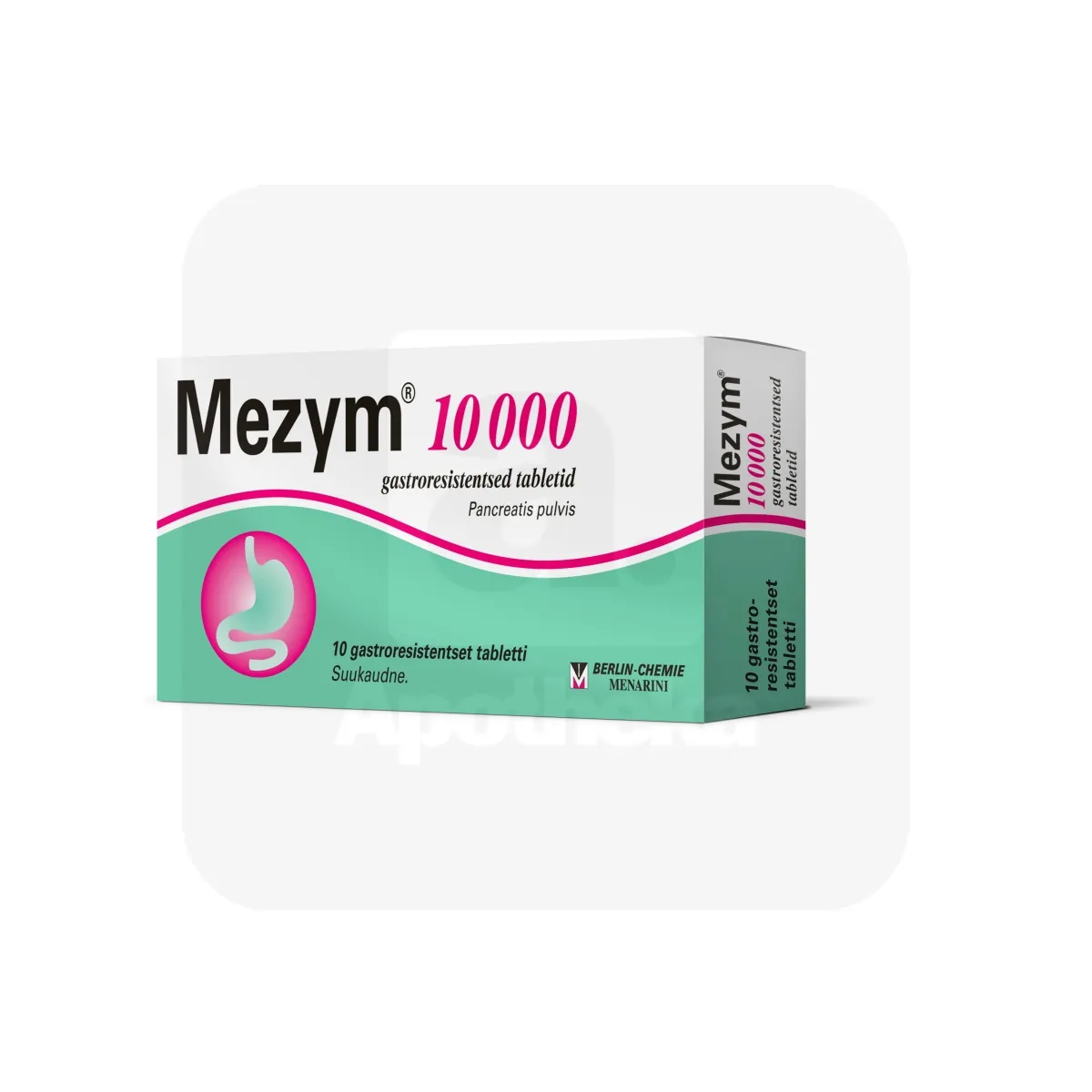 MEZYM 10 000 TBL 10000+7500+375TÜ N10 GASTRORESISTENTNE - Tootepilt 1