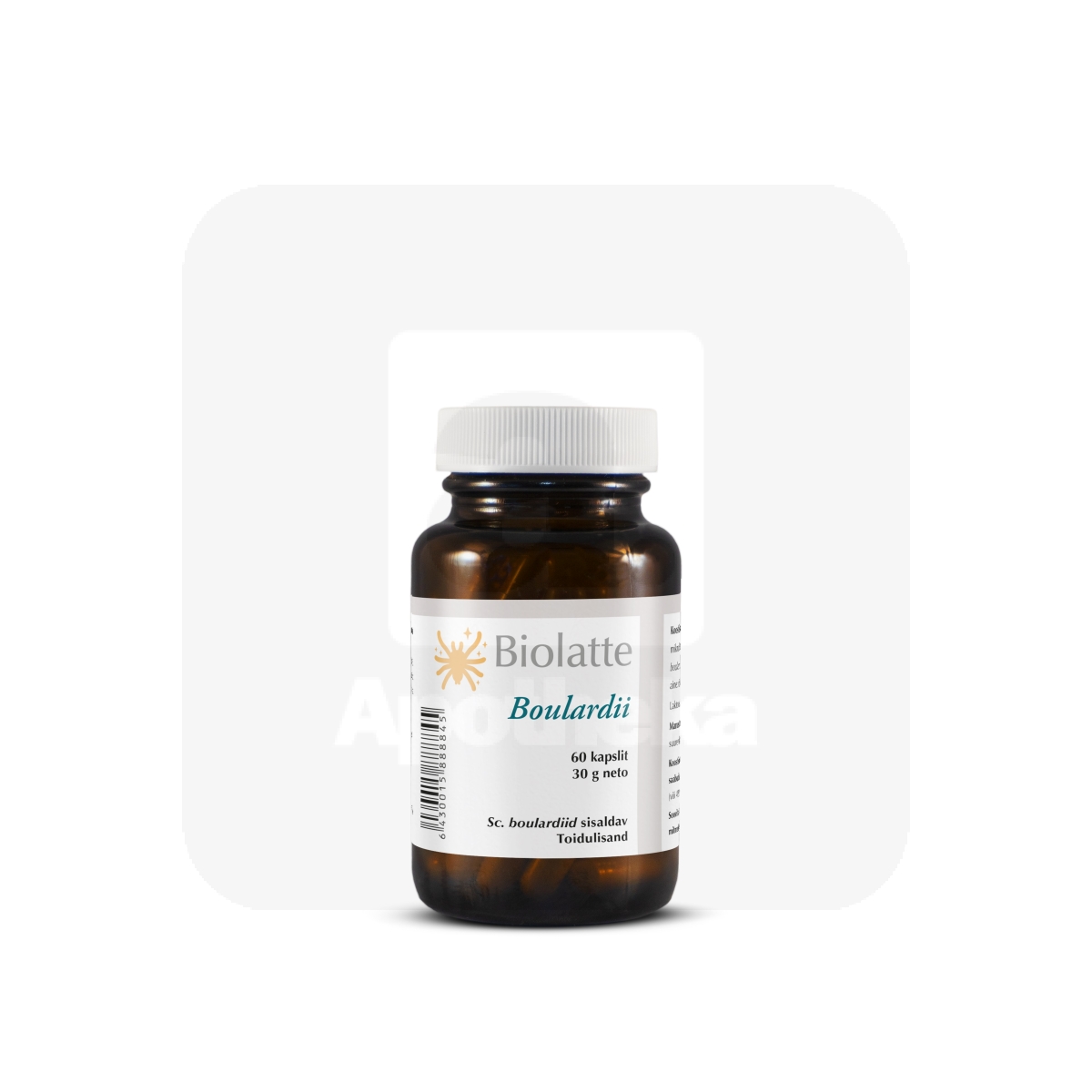 BIOLATTE BOULARDII KAPSLID N60 - Tootepilt