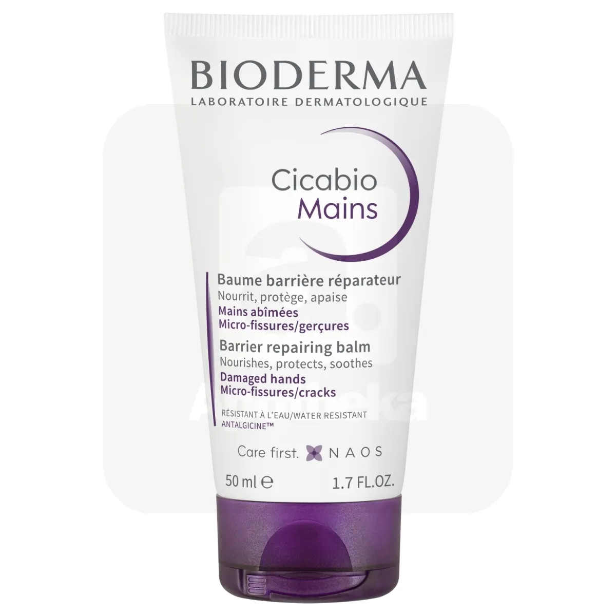 BIODERMA CICABIO KÄTEKREEM KAHJUSTATUD NAHALE 50ML - Tootepilt