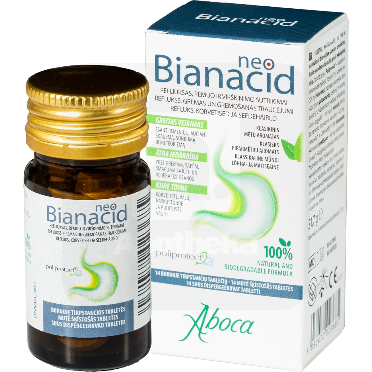 NEOBIANACID SUUS DISPERGEERUVAD TBL N14 - Tootepilt