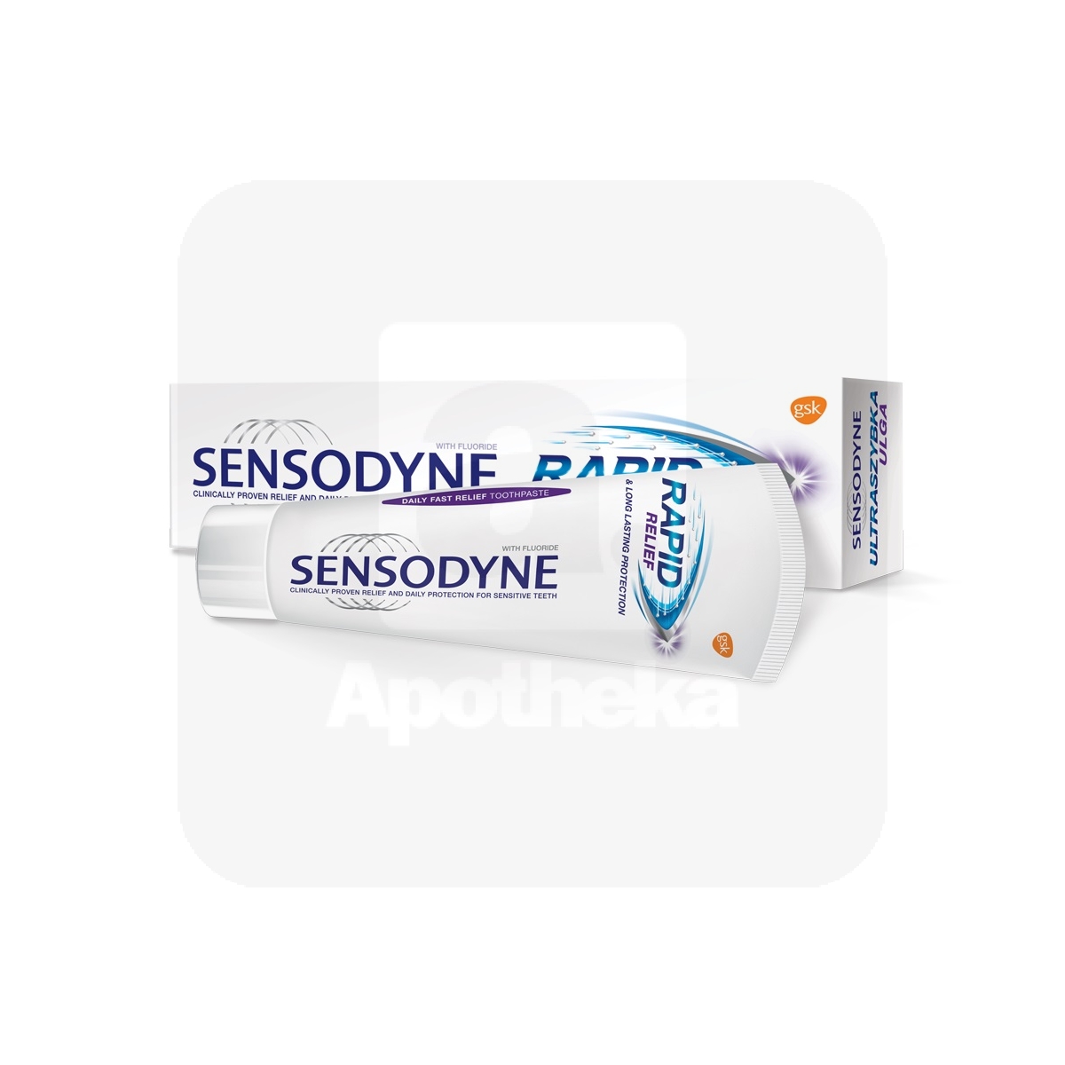 SENSODYNE HAMBAPASTA KIIRE LEEVENDUS 75ML (UUS) - Tootepilt