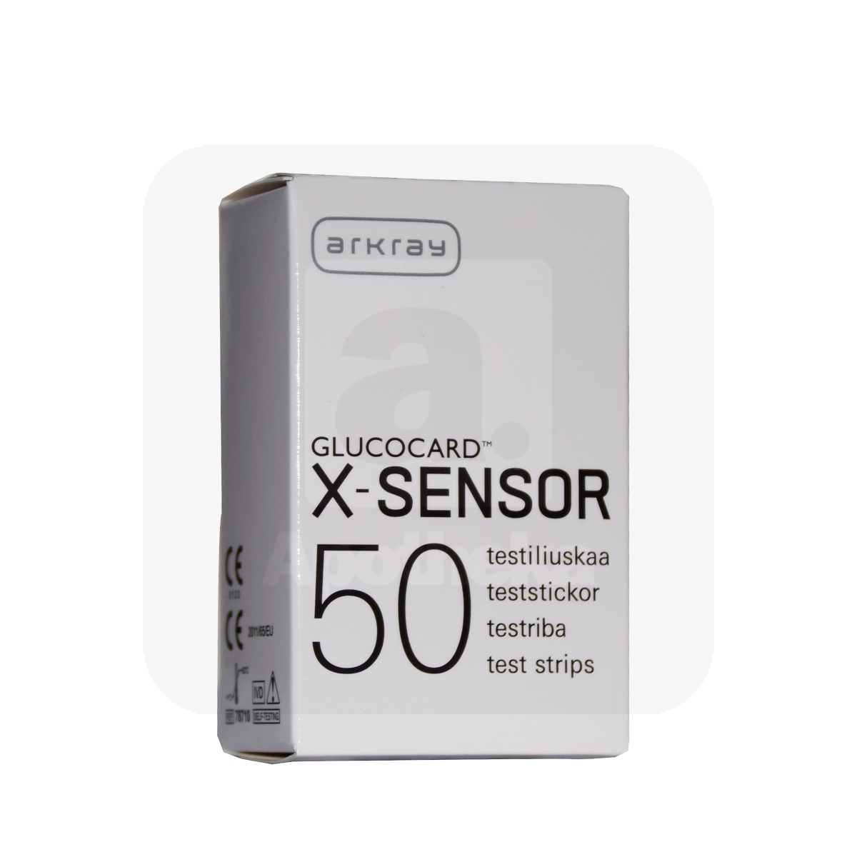 GLUCOCARD X-SENSOR TESTRIBAD N50 - Tootepilt