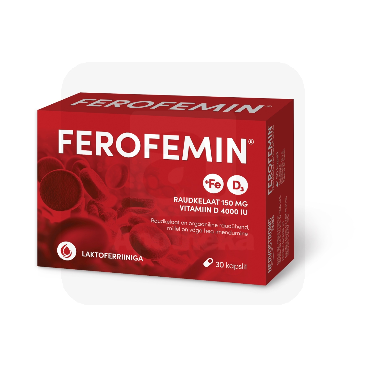 FEROFEMIN KAPSLID N30 UUS - Tootepilt